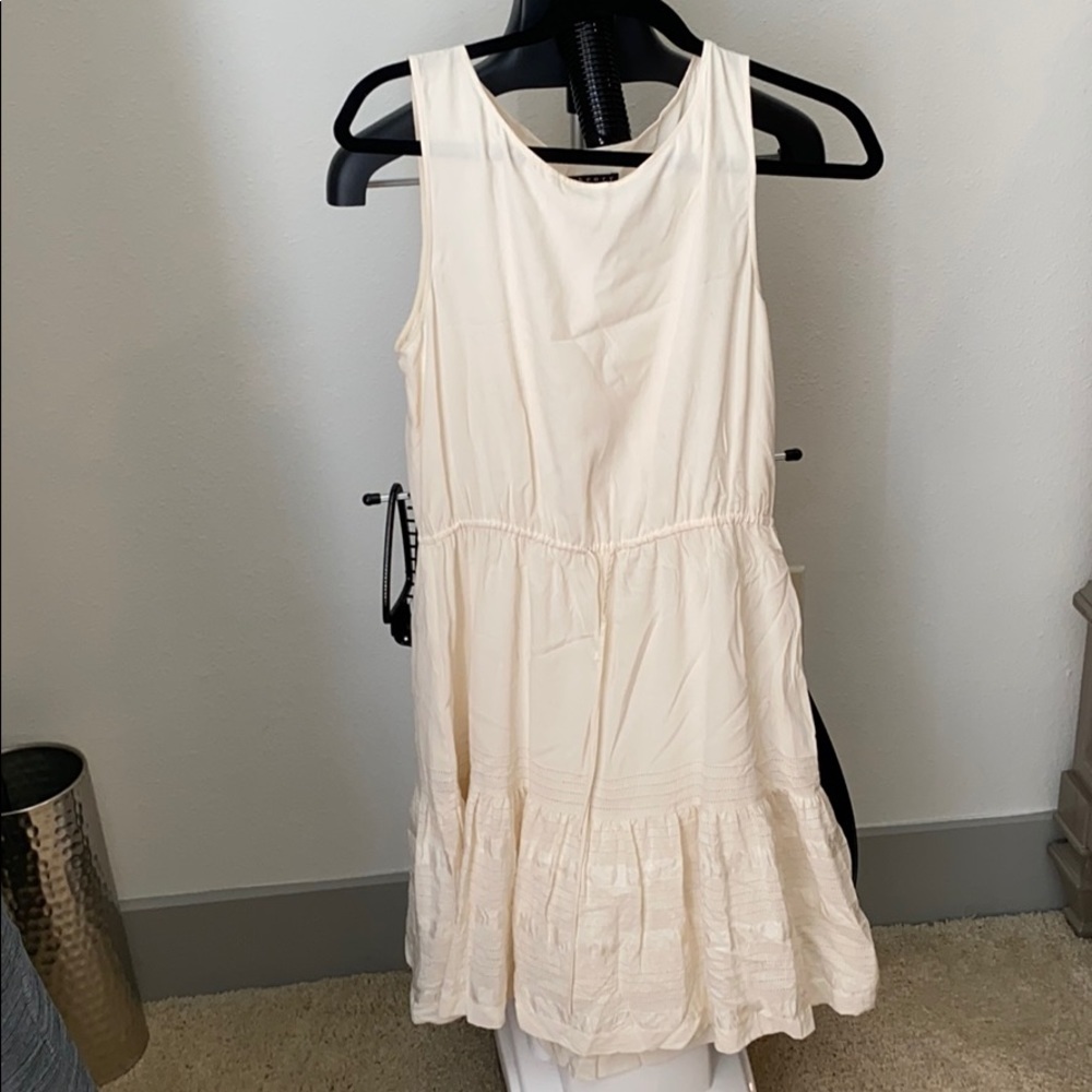Theory Off White Dress Size 8